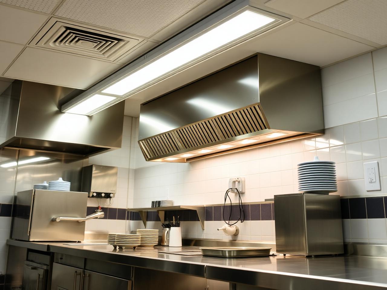 Restaurant kitchen rewire